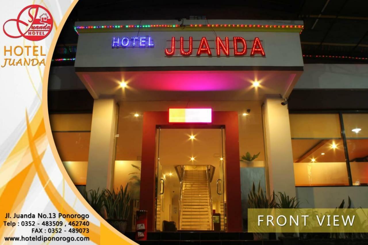 Juanda Hotel Ponorogo Buitenkant foto