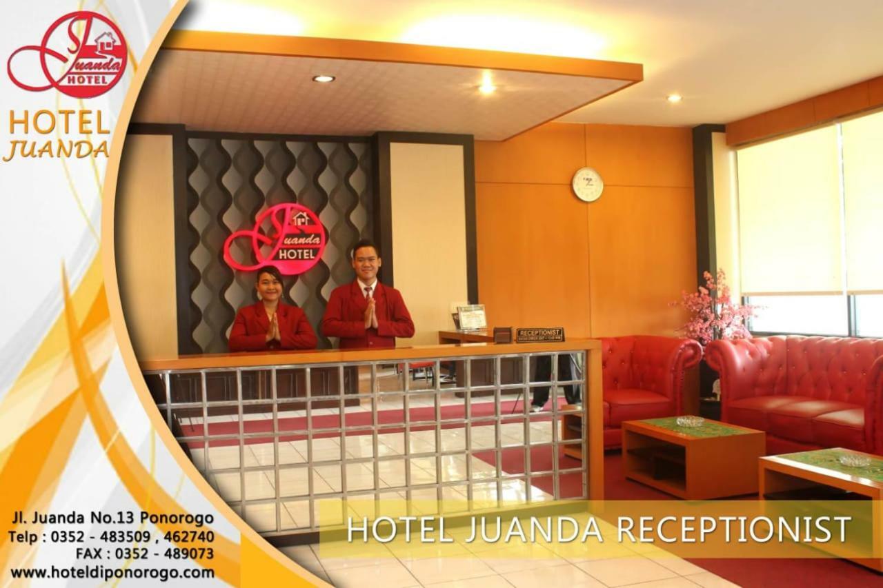 Juanda Hotel Ponorogo Buitenkant foto